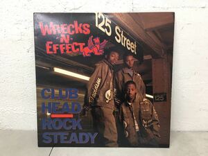 x0226-20★レコード Club head/Rock steady / WRECKS'N'EFFECT ヒップホップ