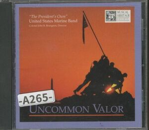 【MHS】アメリカ海兵隊バンド：マーチ集　　Uncommon Valor　行進曲　-A265-　CD
