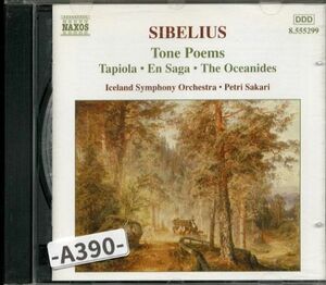 【Naxos】シベリウス：交響詩「ポヒョラの娘」／交響詩「タピオラ」／交響詩「伝説」（アイスランド響／サカリ）　　　　-A390-　CD