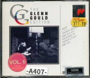 【SONY】 J.S.バッハ　 フランス組曲　 グレン・グールド（ピアノ）　２枚組　-A407-　CD