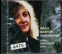 【Easyaccess】　バッハ、バルトーク、シューマン：ピアノ作品集　LORA DIMITROVA　　　-A470-　CD_画像1