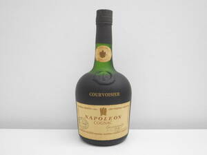 1108 酒祭 洋酒祭 クルボアジェ ナポレオン 700ml 40% 未開栓 COURVOISIER コニャック 本体のみ ラベルにはダメージあります