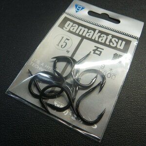 Gamakatsu 石鯛 15号 9本入 ※在庫品 (32m0601) ※クリックポスト