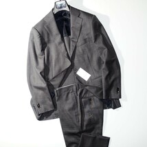 *新品 RING JACKET × THE SUIT COMPANY シャークスキンSUPER120's イタリアンテイスト リングジャケット×スーツカンパニー ダークグレーM_画像1