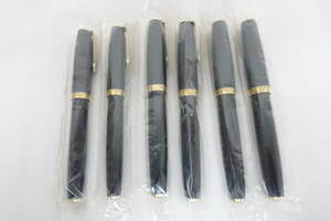 （54）未使用品　万年筆　YOTUBISI ヨツビシ　6本セット　R14K　ペン先無し