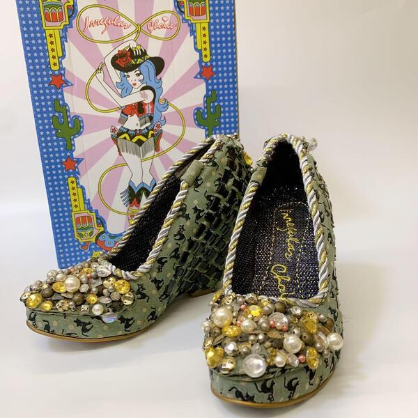 3059 jnnesulan choice パンプス パーティ ヒール キラキラ