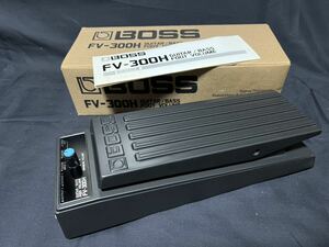 美品　BOSS FV-300H GUITER/BASS FOOT VOLUME ボス　ボリュームペダル　箱取説付き　
