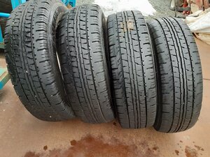 CNF4906■195/70R15 106/104L LT　4本価格　DUNLOP ENASAVE VAN01　送料無料 夏 ’20年 ダイナ トヨエース デュトロ キャラバン カムロード