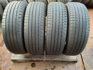 CNF4912■215/60R17 96H　4本価格　DUNLOP ENASAVE EC204　送料無料 夏 ’20年 7.5分山 アルファード エスティマ MPV エクストレイル