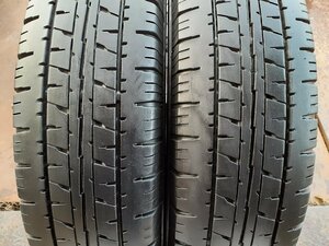 CNF4916②■185R14 8PR LT　2本のみ　DUNLOP ENASAVE VAN01　送料無料 夏 バネット アトラス ボンゴ エルフ キャンター