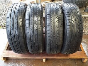 CNF4981■155/65R14 75S　4本価格　DUNLOP DIGI-TYRE EC202　送料無料 夏 ’18年 7分山 ワゴンR ムーブ デイズ パレット タント N-BOX