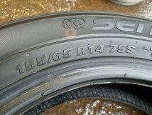 CNF4979■155/65R14 75S　4本価格　KUMHO SENSE SE11　送料無料 夏 ’18年 7分山 ワゴンR ムーブ デイズ パレット タント N-BOX ラパン_画像10