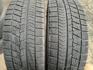 パF5017②■225/45R18 91Q　2本のみ　BRIDGESTONE BLIZZAK VRX　送料無料 冬 クラウン マークX オデッセイ スカイライン RX-8