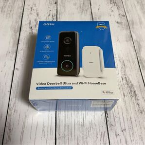 ビデオ 玄関チャイム付き 工事不要 インターホン 180°超広角