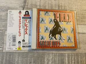 超希少！！超入手困難！！グラムロック CD T.レックス『グレイト・ヒッツ』テレグラム・サム 他 曲名は、画像3参照 全14曲 国内正規盤