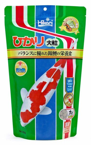 キョーリン ひかり 大粒 ４００ｇ 錦鯉用飼料