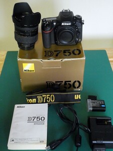 Nikonニコンカメラ　D750 ・AF NIKKOR 24-85mm f/2.8-4D　【送料無料】