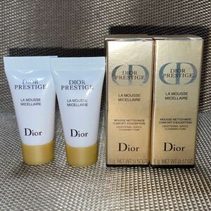 Dior ディオール プレステージ ラ ムース プレミアム クレンジング フォーム 洗顔料 5ml× 2個