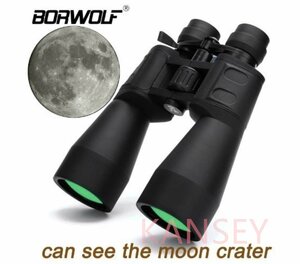 Borwolf 10-380X100 height magnification long distance zoom 10~60 times hunting telescope binoculars HD Pro kitchen zoom 