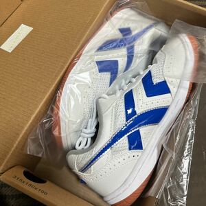  physical training pavilion shoes blue akto303 size 24cn Lucky bell new goods unused man and woman use 