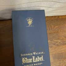 【ジョニーウォーカー ブルーラベル 】古酒 ウイスキー 箱付 JOHNNIE WALKER 750ml スコッチウイスキー 【B4-2③】0227_画像2