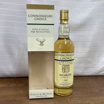 【コニサーズチョイス ウイスキー 】箱付 700ml 瓶　CONNOISSEURS CHOICE オスロスク　【B4-2③】0227+-_画像1