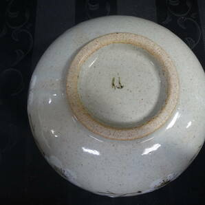 【美濃焼 康仙 菓子鉢】花柄 梅 菓子器 盛鉢 直径 約19.4ｃｍ 陶器 和食器【B5-4⑤】0215+-の画像8