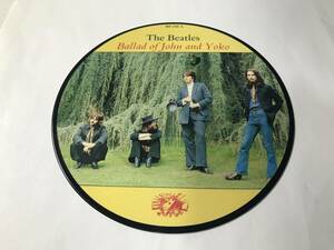 The Beatles/Parlophone RP 5786/Picture Disc/Ballad Of John And Yoko/Old Brown Shoe/1982