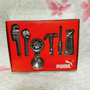 【送料込み】PUMA×Ferrari　ミニチュア工具　キーホルダーセット