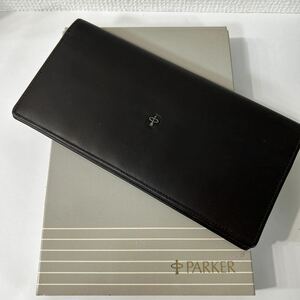 PERKER/パーカー　長財布 レザー 札入れ ダークブラウン