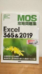 MOS攻略問題集 Excel365＆2019/模擬テストDVD付/日経BP