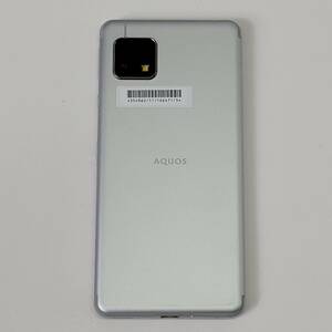 SHARP/シャープ AQUOS/アクオス sense4 basic/A003SH スマホ Silver/シルバー 動作OK/初期化済 ワイモバイル/ソフトバンク 判定○ 24b菊MZ