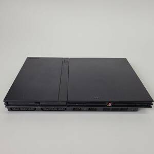 SONY/ソニー PlayStation2/プレステ2/PS2 薄型 本体のみ SCPH-70000 CB/チャコールブラック 24b菊HG