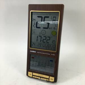 CASIO/カシオ 多機能カレンダー時計 IDC-900NJ デジタル 置時計 掛時計 動作確認済 24b菊E