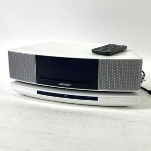 BOSE/ボーズ CDプレーヤー Wave music system IV ミュージックシステム4 Bluetooth/Wi-Fi ラジオ リモコン付 動作OK 24b菊HG