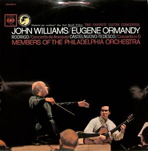 A00522431/LP/ジョン・ウィリアムス「ロドリーゴ/アランフェス協奏曲(ギターとオーケストラのための)」