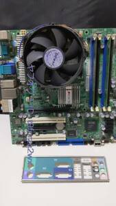 SUPER MICRO C2SBM-Q マザーボード LGA 775 MicroATX Intel CPU Core 2 Duo 6700 2.66GHz メモリ2GB BIOS起動確認済 ジャンクPCパーツ