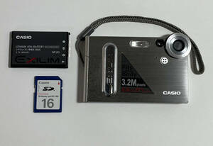 デジタルカメラ カシオ(CASIO) EXILIM EX-S3 中古品 収納ケースあり 訳あり