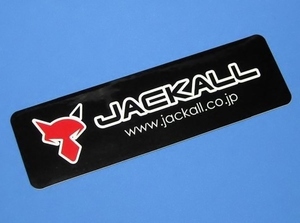 ジャッカル JACKALL ■赤 ステッカー　150-45mm