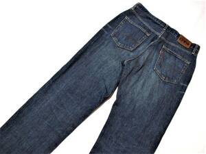  сделано в Японии EDWIN Edwin Denim брюки X-JEANS405 W33(W полный размер примерно 86cm) * полный размер W34 соответствует ( номер лота 240)