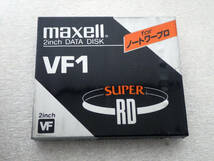 ★未開封新品 【貴重な2インチフロッピーディスク!!】 maxell マクセル ノートワープロ用 VF1 _画像1