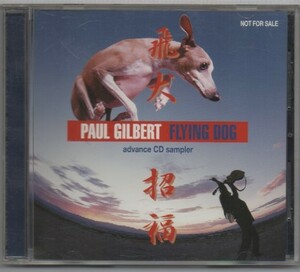 CD★送料無料★Paul Gilbert/Flying Dog■国内盤　advance CD smpler