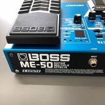 BOSS ME-50 ギターマルチエフェクター 通電確認済 本体のみ ケース付き〈中古品〉_画像6