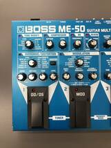 BOSS ME-50 ギターマルチエフェクター 通電確認済 本体のみ ケース付き〈中古品〉_画像2