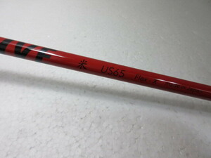 中古 EPON エポン シャフト DEAD OR ALIVE 米 US65 Xフレックス AF、EFシリーズに使えるスリーブ付き