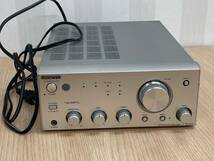 長「14851-2」【ジャンク】ONKYO オンキョー　A-905FX INTEGRATED AMPLIFIER アンプ　コンポ_画像1