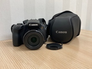 長「14595」Canon キヤノン　PowerShot SX60 HS　デジタルカメラ　充電器　通電確認済み　※画面ヤケ