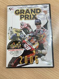 長「15108」【未開封】motoGP DVD 2006 バイク　GRAND PRIX 