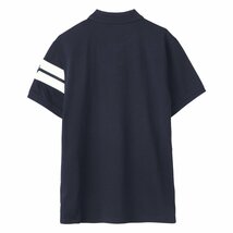 送料無料 96 MONCLER モンクレール 8A00002 84556 ダークネイビー ポロシャツ 半袖 size M_画像5