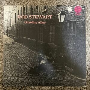 【英国盤 UK Vertigo】Rod Stewart / Gasoline Alley（1970年 Small Swirl 6360 500）ロッド・スチュワート